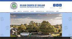 Desktop Screenshot of kilhamschool.co.uk