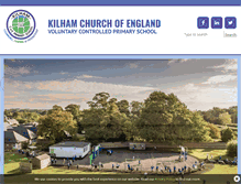 Tablet Screenshot of kilhamschool.co.uk